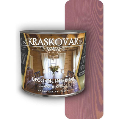 Масло для интерьера Kraskovar Deco Oil Interior 1274