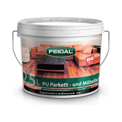 Лак Feidal PU Parkett-und Mobellack 20162