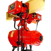 Цепная передвижная электрическая таль OCALIFT 02-02S г/п 2 тонны, высота 3м, 380в OCA0202ST3m