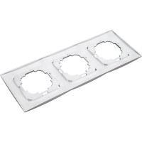 Рамка NILSON трехместная антрацит Touran metallic 24160093