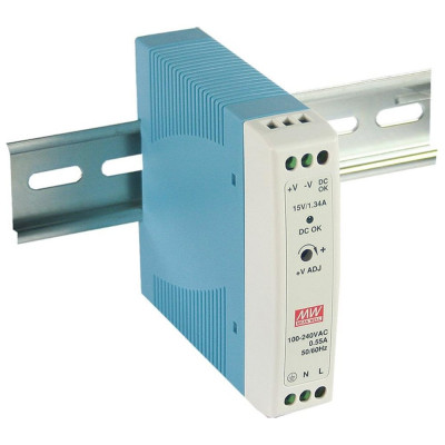Источник питания Mean Well AC/DC MDR-20-15 Т00249983
