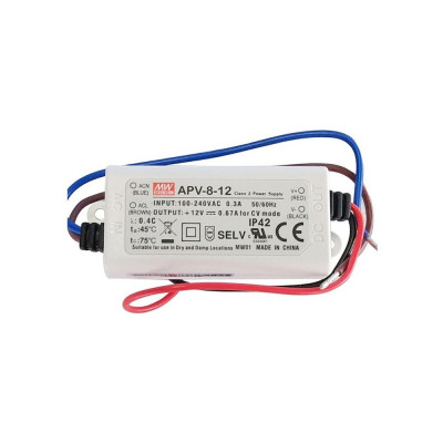 Источник питания Mean Well AC/DC APV-8-12 Т02290278
