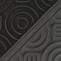 Коврик SUNSTEP полипропиленовый, 40х60 см, черный 49-103