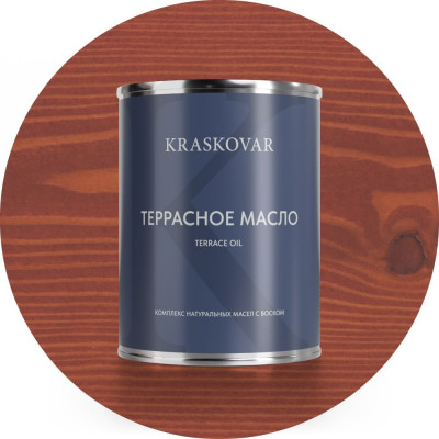 Масло террасное Kraskovar Вишня 0,75л 1278