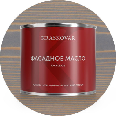Масло фасадное Kraskovar Туманный лес 2,2л 1301
