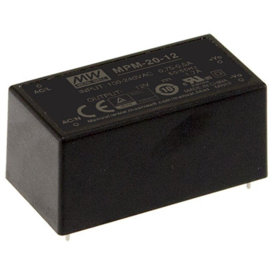 Источник питания AC/DC Mean Well MPM-20-5 Т02870976