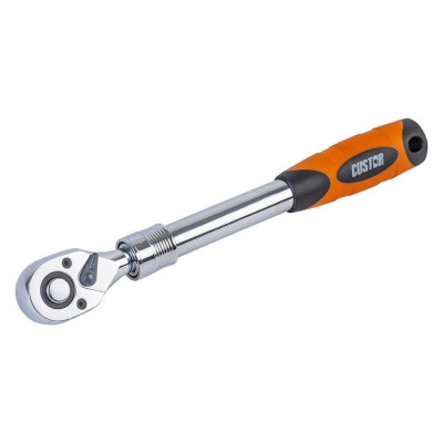 Трещоточный ключ CUSTOR 1/2" телескопический RH-D85448