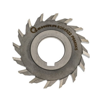 Фреза дисковая трехсторонняя (63х4х22 мм; Р6М5К5; z=16) Sekira 00000004115