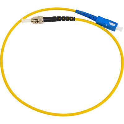 Оптический патч-корд TopLAN симплексный, SC/UPC-ST/UPC, SM 9/125, 0,5 м, PC-TOP-652-SC/U-ST/U-0.5