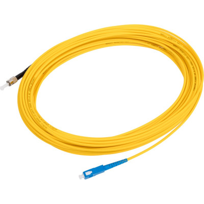 Оптический патч-корд TopLAN симплексный, SC/UPC-ST/UPC, SM 9/125, 20 м, PC-TOP-652-SC/U-ST/U-20
