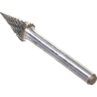 Борфреза твердосплавная коническая с двойной насечкой (10х20 мм; хвостовик 6 мм) ПНЕВМО-ТРЕЙД M1020-M06