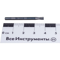 Борфреза твердосплавная обратный конус с двойной насечкой (3х4 мм; хвостовик 3 мм) ПНЕВМО-ТРЕЙД N0304-M03