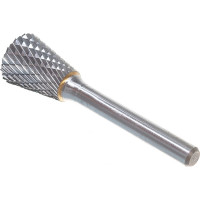 Борфреза твердосплавная обратный конус с двойной насечкой (16х19 мм; хвостовик 6 мм) ПНЕВМО-ТРЕЙД N1619-M06