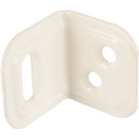 Уголок ALBERTS регулируемый, белый, 25x25x30 мм 340131