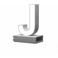 Светодиодная буква J ABCMIX магнитное соединение, 100 мм -J-100-magnetic