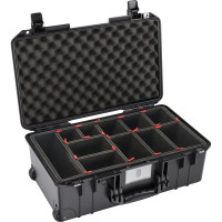 Защитный кейс Pelican Air 1535 черный с жесткими перегородками TrekPak 015350-0052-110E
