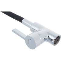 Смеситель для кухни stMira Mira картридж 35 мм, черный/хром 5098-2