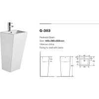 Напольная раковина Cerutti SPA VITO 440х380х835 7663