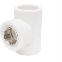 Тройник КРОСС PPRC комбинированный, 32х3/4 ВР 62689