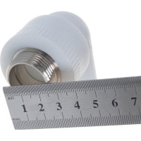 Уголок КРОСС PPRC комб. 25х3/4 нар. 62682