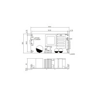 Бескорпусной источник питания AC/DC Mean Well PSC-60B Т00287295