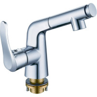 Одноручный смеситель для умывальника RUSH с вытяжной лейкой JA0735-12