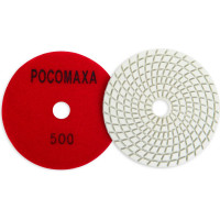 Алмазный гибкий шлифовальный круг (100 мм; зерно 500) мокрая шлифовка РОСОМАХА 150500