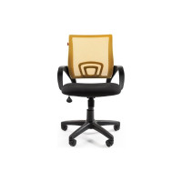 Кресло Easy Chair VTEChair-304 TC Net ткань черная/сетка желтая, пластик 737547