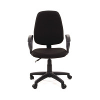 Кресло Easy Chair VTEChair-318 AL ткань черная, пластик 506143