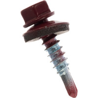 Кровельный саморез Саморезик 5,5х25 RAL3005 красное вино 250 шт SKRAL3005-5,5х25-250