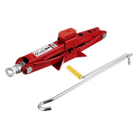 Механический ромбический домкрат FALCO 1 т, высота подъема 100-350 мм, резиновая площадка 770-057