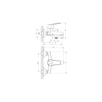 Смеситель для ванны Rossinka D40-30