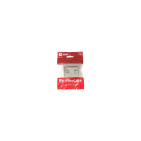 Лицевая панель розетки RJ-45 EKF Валенсия, 1-местная, кашемир PROxima ESK01-L-035-40
