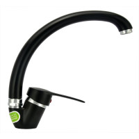 Смеситель для мойки Juguni Luxe одноручный, с поворотным изливом, картридж 40 мм 0402.451