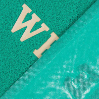 Коврик SUNSTEP Spongy Welcome 50х80 см, зеленый 38-445