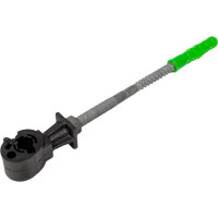 Фасадный пластиковый держатель EKF с дюбелем L=120мм PROxima lp-41120