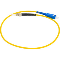 Оптический патч-корд TopLAN симплексный, SC/UPC-ST/UPC, SM 9/125, 0,5 м, PC-TOP-652-SC/U-ST/U-0.5
