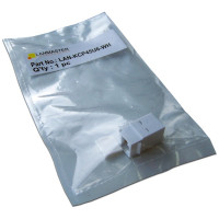 Повторитель портов LANMASTER RJ-45, неэкранированный, категория 6, LAN-KCP45U6-WH