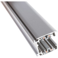 Шинопровод Uniel UBX-AS4 SILVER 100 POLYBAG, осветительный, тип А, трехфазный, 1 м 9722