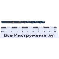 Сверло цх средняя серия (5.3х52х86 мм; левая резьба; Р6М5; ГОСТ10902-77) ИНСТУЛС 00001479845