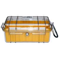 Защитный кейс Pelican 1050 желтый с прозрачной крышкой 1050-027-100E