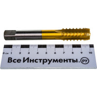 Машинно-ручной метчик WOLFSTAR M16х2,0 HSS-E TiN, шахматный, tc01620