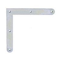 Уголок ALBERTS плоский, оцинкованный, 150x150x20 мм 339746