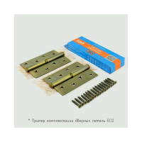 Петля НОРА-М ЕСО 750-5"-FHP-ECO медн.покр. левая 120х80х2,5 15454