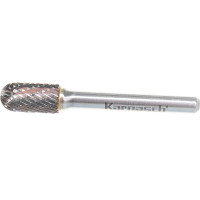 Борфреза твердосплавная форма C цилиндр со сферическим концом (10х20х6х65 мм) Karnasch 11.3021-085