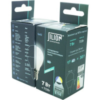 Светодиодная лампа Jilion G45 7W E27 3000K 9507067