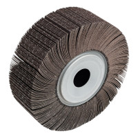 Щетка торцевая лепестковая абразивная ROXTOP (150х50х25 мм; Р240) RoxelPro 132456