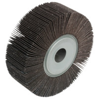 Щетка торцевая лепестковая абразивная ROXTOP (150х50х25 мм; Р60) RoxelPro 132451