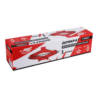 Механический ромбический домкрат FALCO 1 т, высота подъема 100-350 мм, резиновая площадка 770-057