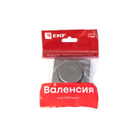 Лицевая панель светорегулятора EKF PROxima Валенсия 600W, 220В, графит ESD06-L-101-60